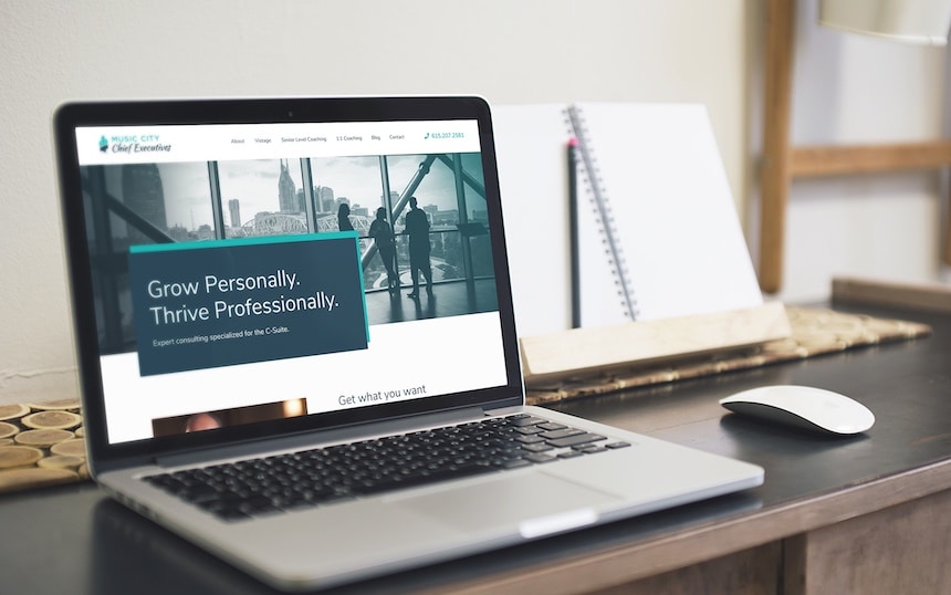 A website makes it real