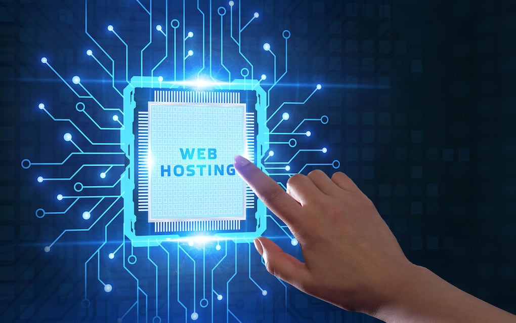 Types of website hosting