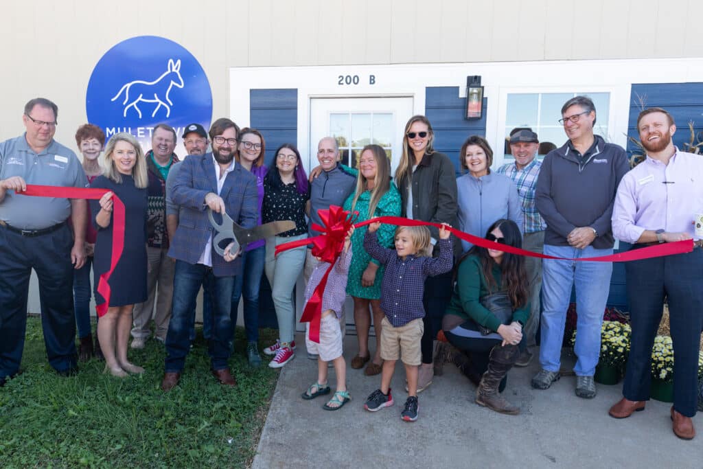 Muletown Digital Ribbon Cutting